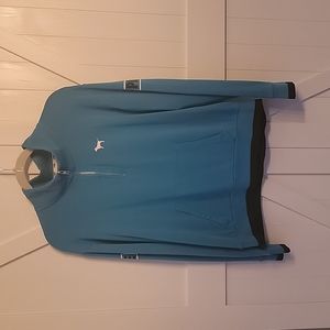 Pink 3/4 zip sweatshirt